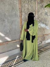 Load image into Gallery viewer, Luxe Puff  Drop Sleeve Abaya