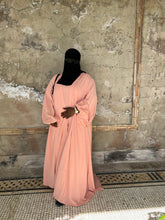 Load image into Gallery viewer, Luxe Puff  Drop Sleeve Abaya