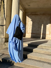 Load image into Gallery viewer, Luxe Puff Sleeve Abaya with  Khimar