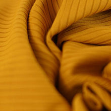 Load image into Gallery viewer, Ribbed Jersey-Mustard