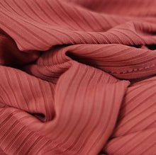 Load image into Gallery viewer, Ribbed Jersey-Faded Rose