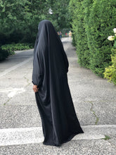 Load image into Gallery viewer, Black- One piece Jilbab