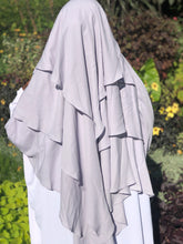 Load image into Gallery viewer, Diamond Khimar 3 Layer - Tahira