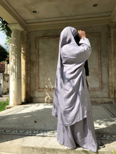 Load image into Gallery viewer, Grey - French 2  Piece Jilbabs
