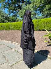 Load image into Gallery viewer, Summer 2 pieces jilbabs : Black