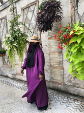 Load image into Gallery viewer, Dark Purple - One piece Jilbab