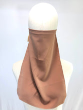 Load image into Gallery viewer, Half Niqab - Light brown