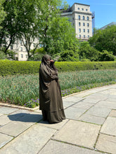 Load image into Gallery viewer, Luxury 2 pieces jilbabs - Army Green