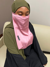 Load image into Gallery viewer, Satin Half Niqab-Rose