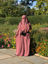 Load image into Gallery viewer, Free Size One piece Jilbab niqab combo - Saadia