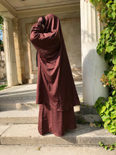 Load image into Gallery viewer, Brown - French 2  Piece Jilbabs