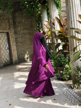 Load image into Gallery viewer, Dark Purple - French 2 Piece Jilbabs