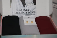 Load image into Gallery viewer, Ramadan  Georgette Crepe Hijab Box : Silver