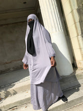 Load image into Gallery viewer, Grey - French 2  Piece Jilbabs