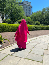 Load image into Gallery viewer, Summer 2 pieces jilbabs : Magenta