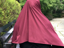 Load image into Gallery viewer, Ribbed Jersey-Burgundy