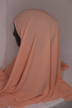 Load image into Gallery viewer, Instant Chiffon Hijab - Peachy
