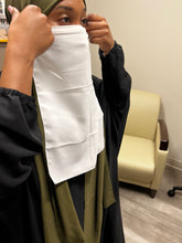 Load image into Gallery viewer, Half Niqab - White