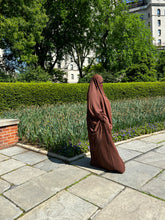 Load image into Gallery viewer, Luxury 2 pieces jilbabs - Brown