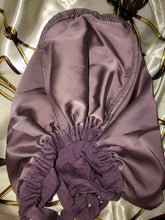 Load image into Gallery viewer, Satin Lined Undercap- Mauve