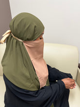 Load image into Gallery viewer, Half Niqab - Light brown