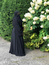 Load image into Gallery viewer, Classic Black Abaya Dress