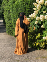 Load image into Gallery viewer, Classic Golden Yellow Abaya Dress