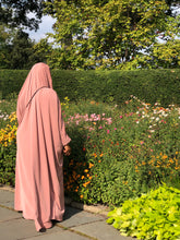 Load image into Gallery viewer, Free Size One piece Jilbab niqab combo - Blush