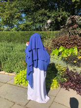 Load image into Gallery viewer, Diamond Khimar 3 Layer - Royalty