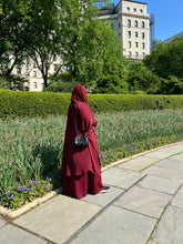 Load image into Gallery viewer, Luxury 2 pieces jilbabs - Maroon