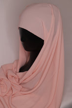Load image into Gallery viewer, Instant Chiffon Hijab - salmon