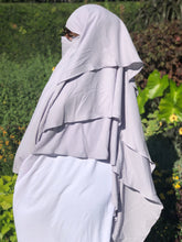 Load image into Gallery viewer, Diamond Khimar 3 Layer - Tahira
