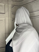 Load image into Gallery viewer, Ramadan  Georgette Crepe Hijab Box : Silver