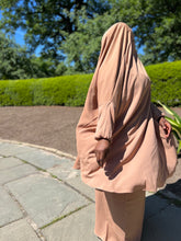 Load image into Gallery viewer, Summer 2 pieces jilbabs : Light Brown