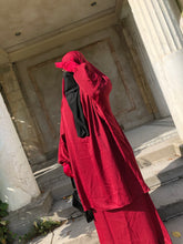 Load image into Gallery viewer, Dark Red  - French 2  Piece Jilbabs