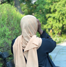 Load image into Gallery viewer, Everyday Chiffon Hijab-Beige