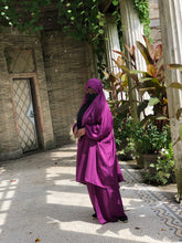 Load image into Gallery viewer, Dark Purple - French 2 Piece Jilbabs