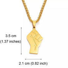Load image into Gallery viewer, Black Lives Matter Necklace
