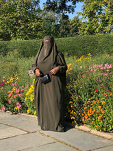 Load image into Gallery viewer, Free Size One piece Jilbab niqab combo- Yasmin