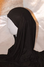 Load image into Gallery viewer, Instant Jersey Hijab - Black