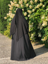 Load image into Gallery viewer, Chiffon with Rhinestone-Black