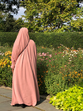 Load image into Gallery viewer, Free Size One piece Jilbab niqab combo - Blush