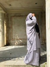 Load image into Gallery viewer, Grey - French 2  Piece Jilbabs