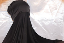 Load image into Gallery viewer, Instant Jersey Hijab - Black