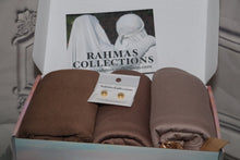 Load image into Gallery viewer, Ramadan  jersey Hijab Box :Cocoa