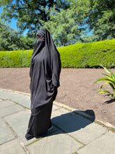 Load image into Gallery viewer, Summer 2 pieces jilbabs : Black