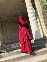 Load image into Gallery viewer, Dark Red  - French 2  Piece Jilbabs