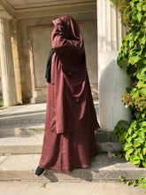 Load image into Gallery viewer, Brown - French 2  Piece Jilbabs