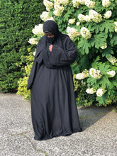 Load image into Gallery viewer, Classic Black Abaya Dress