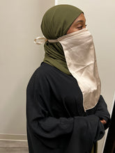 Load image into Gallery viewer, Satin Half Niqab-Being
